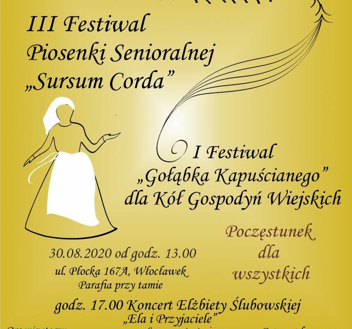 Finał III Festiwalu Piosenki Senioralnej „Sursum Corda”