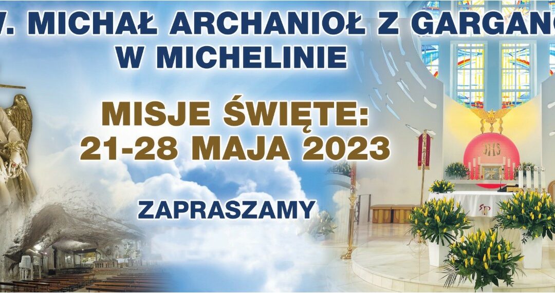 21 MAJA – MISJE ŚWIĘTE W PARAFII DUCHA ŚWIĘTEGO